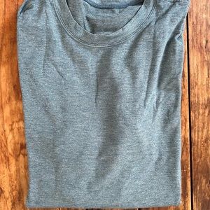 Lululemon long sleeve somatic tee shirt in light blue size medium